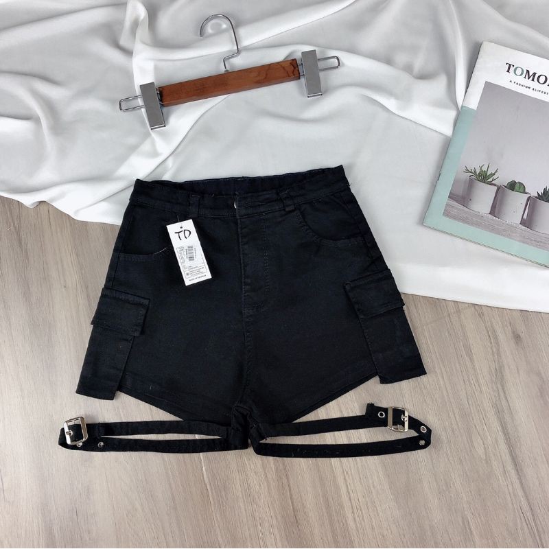 [Mã FAMAYWA giảm 10K đơn 50K] Quần đùi- short cosplay đính lỗ cá tính(ảnh thật hình 3-4) | BigBuy360 - bigbuy360.vn