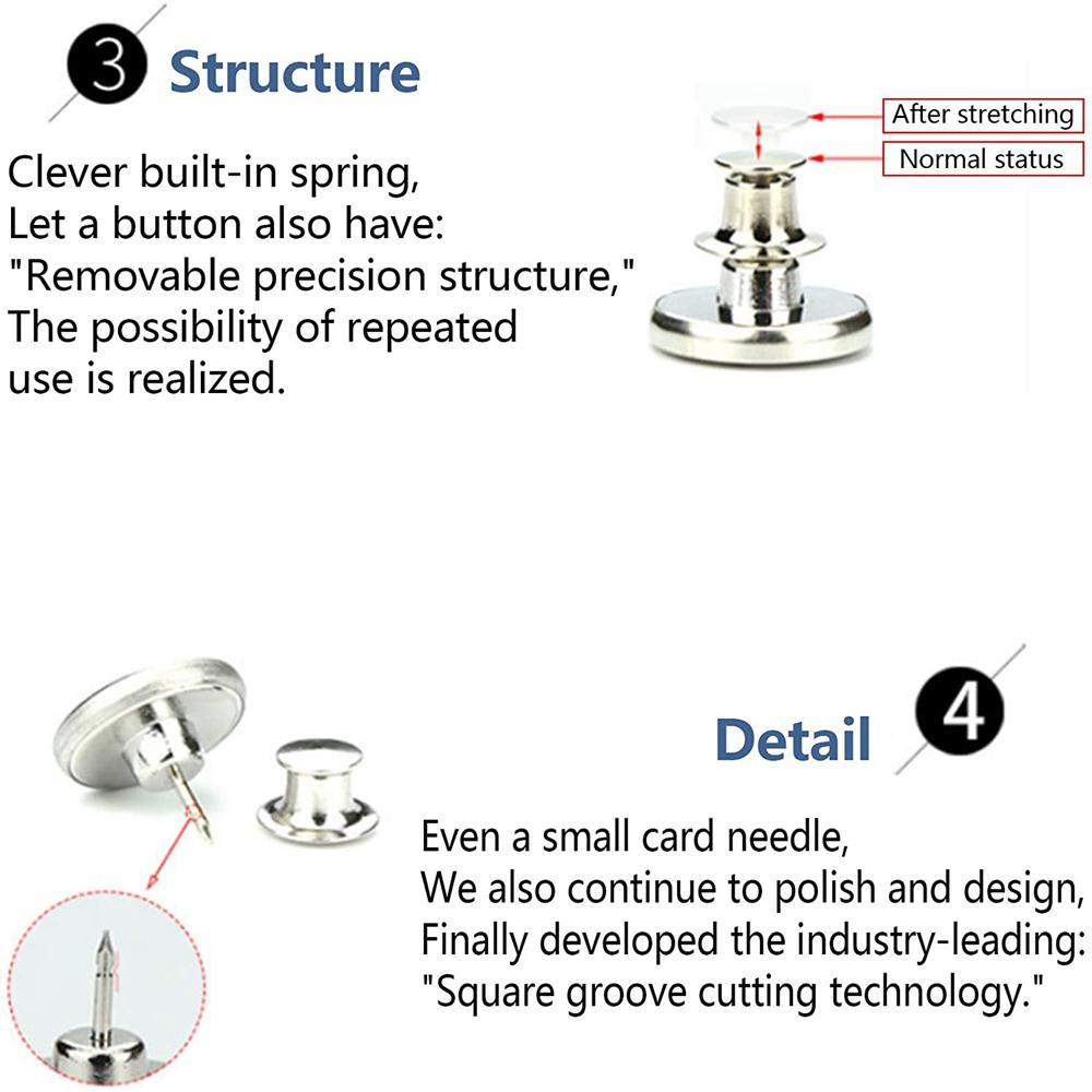 Bộ 10 Nút Áo Khoác Bằng Hợp Kim Kẽm Dùng Trang Trí DIY