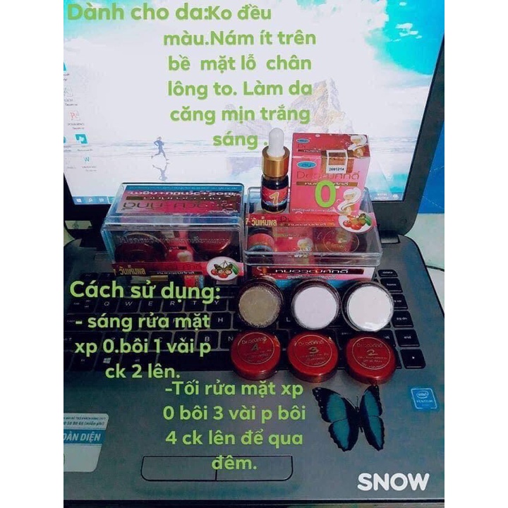 Kem trắng da nám thái