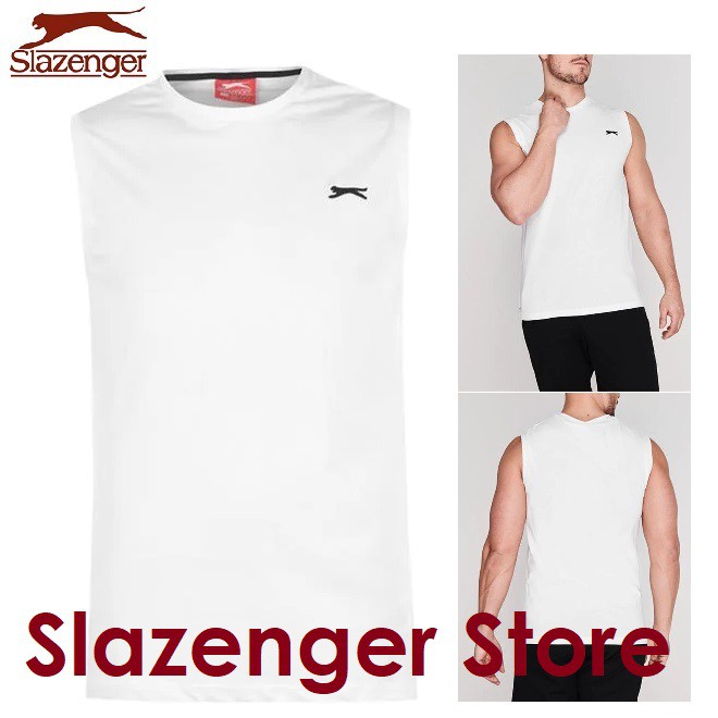 Áo thun sát nách nam Slazenger Sleeveless - Hàng size UK