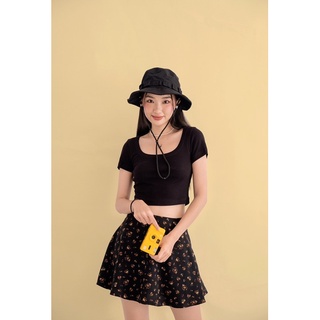 Áo croptop thun gân Fromyouth - Basic Croppie