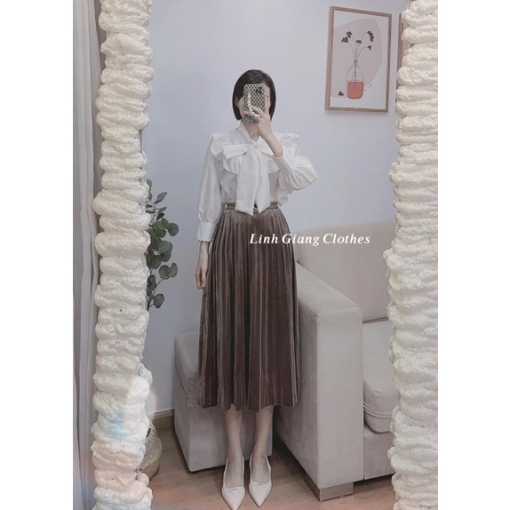 ÁO SƠ MI NƠ TRẮNG LỊCH SỰ CHẤT ĐẸP MS17891