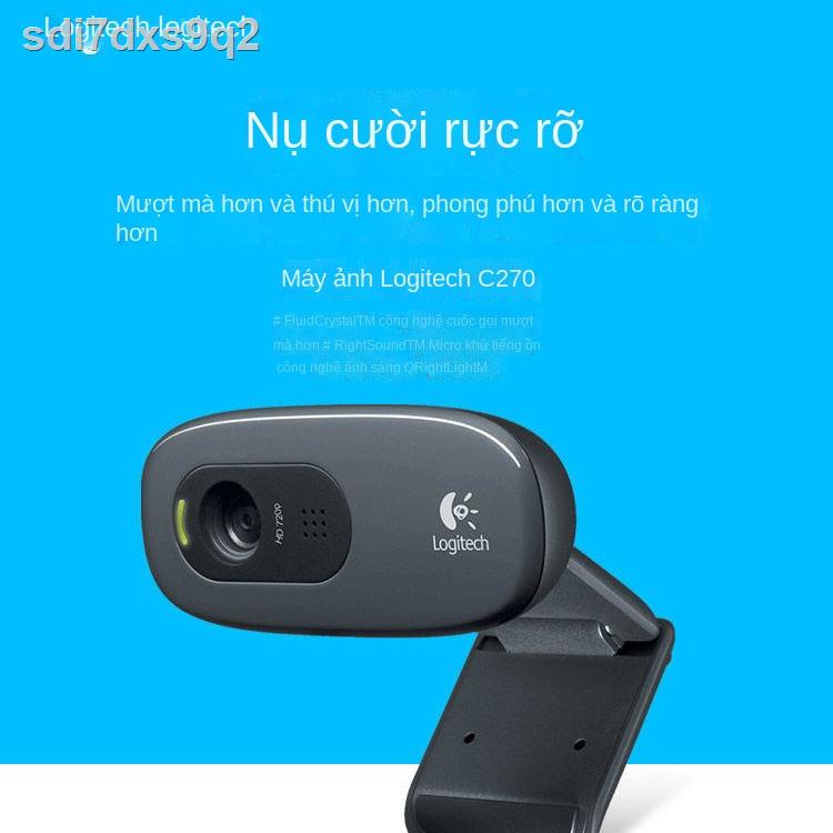 Máy tính Logitech C170 ảnh USB C270 / c270i quay video lớp học trực tuyến nhận dạng chân dung với micrô