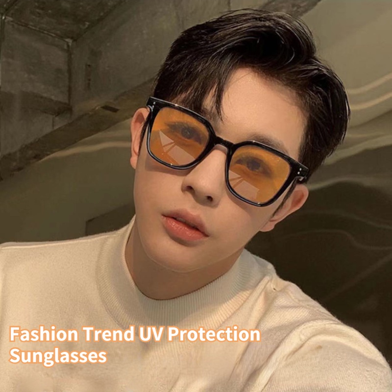Kính Mát Gọng Vuông Chống Tia UV400 Thời Trang
