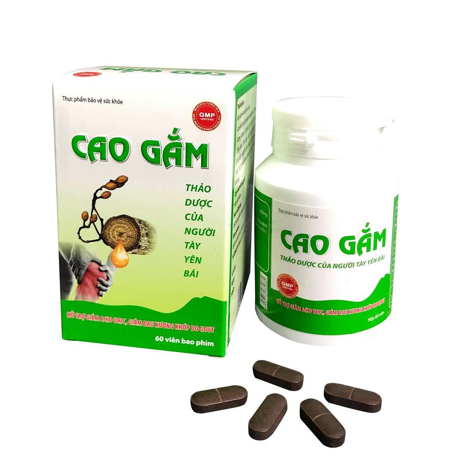 Viên uống Cao Gắm Kiên Minh ( viên nén- hộp 60 viên)