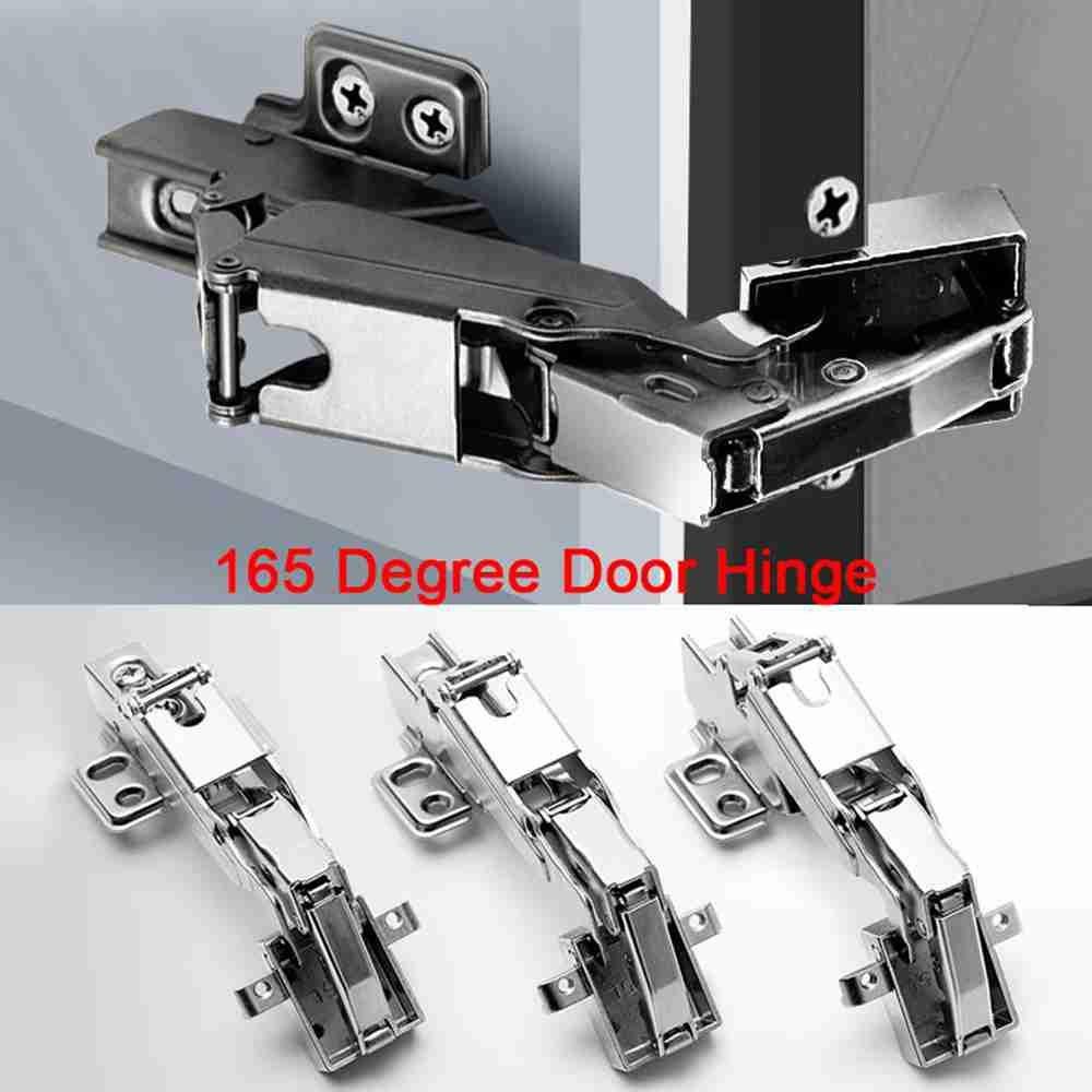 Bản Lề Cửa Bằng Thép Không Gỉ 165 Độ Chất Lượng Cao