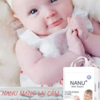 Combo 100 bỉm quần Nanu baby size M / L / XL