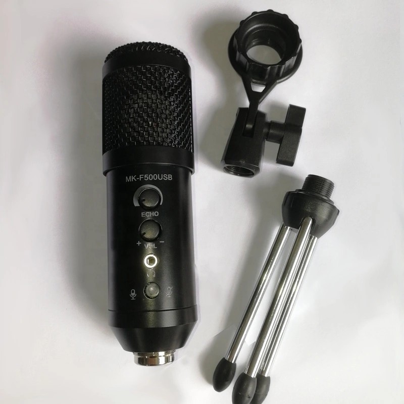 [Mã ELHACE giảm 4% đơn 300K] Microphone Thu Âm Live Stream MK-F500USB