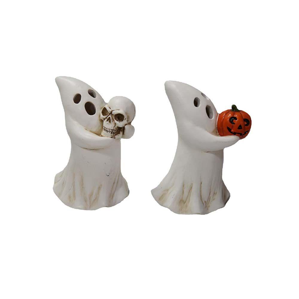 YIYU Mô Hình Ma Bí Ngô Bằng Nhựa Resin Trang Trí Bàn Làm Việc DIY