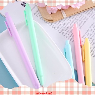 Bút gel, bút bi màu mực đen, ngòi 0.5