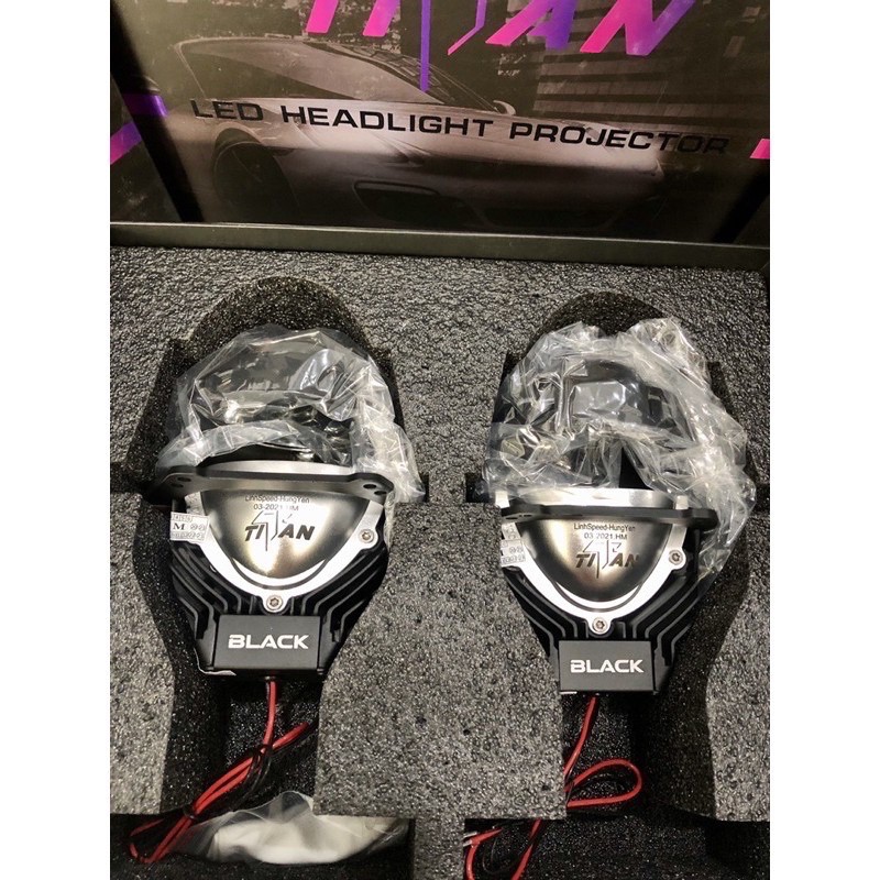 BI CẦU TITAN BLACK CHÍNH HÃNG GTR - Công suất 55W0 Nhiệt màu 5000k- Bản hành 1 năm chính hãng