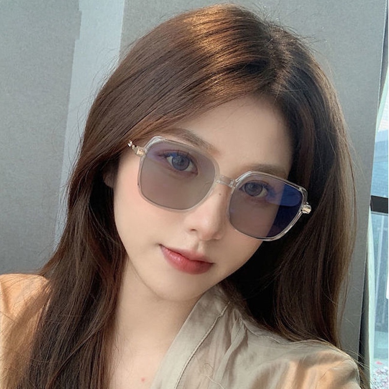 Kính Chống Nắng Ngoài Trời Gọng Vuông Chống Bức Xạ Phong Cách Cổ Điển Cho Nam Và Nữ