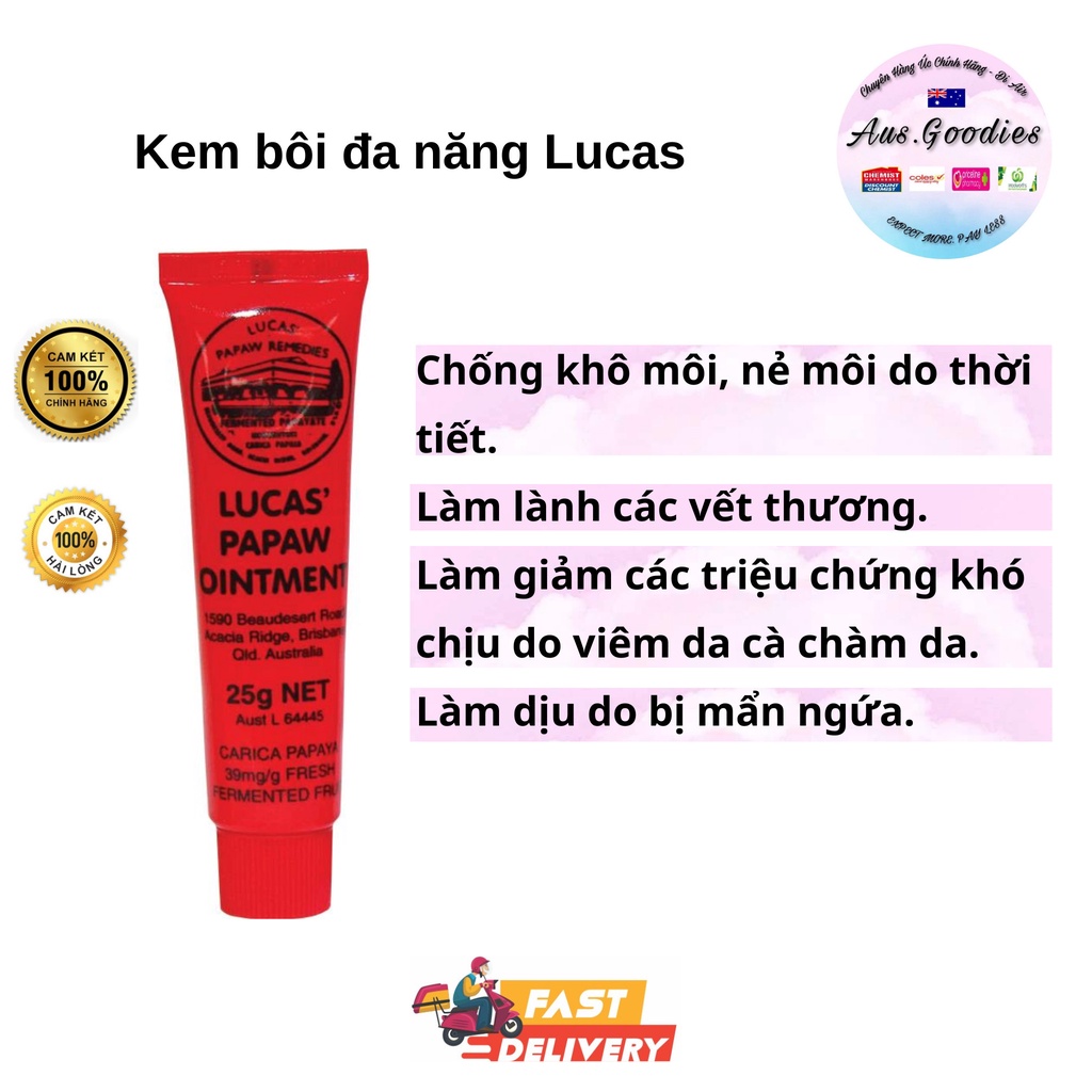 Lucas kem bôi đa năng 25g