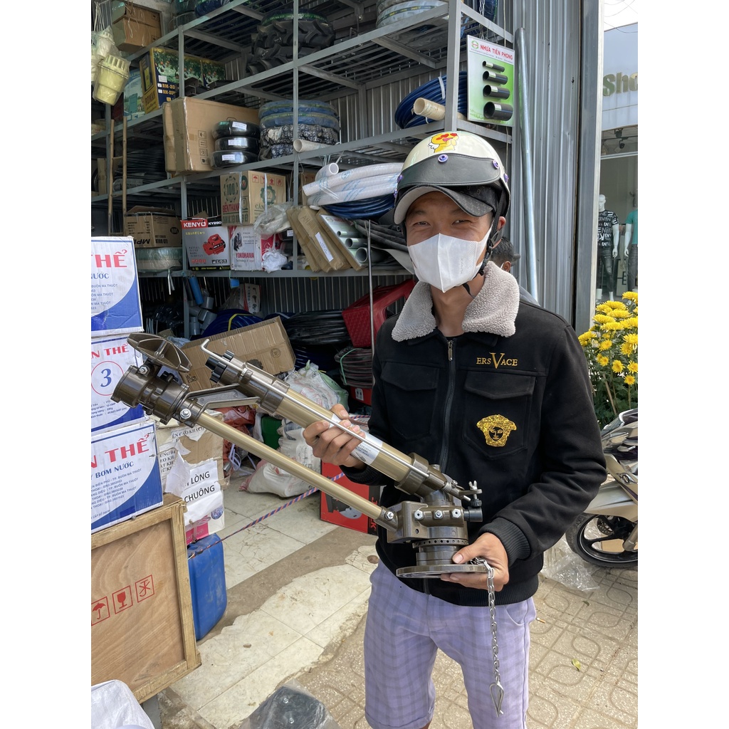 Béc Rocket 42 - Béc tưới bánh răng có bán kính phun 42m - Nông cơ Đoàn Loan