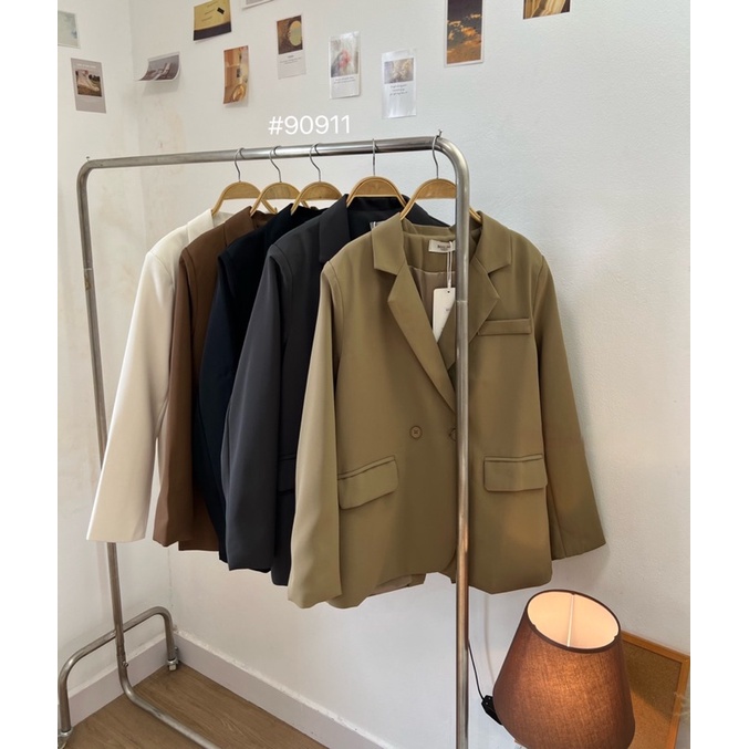 Áo blazer,Áo vest mẫu mới vạt xẻ 90911