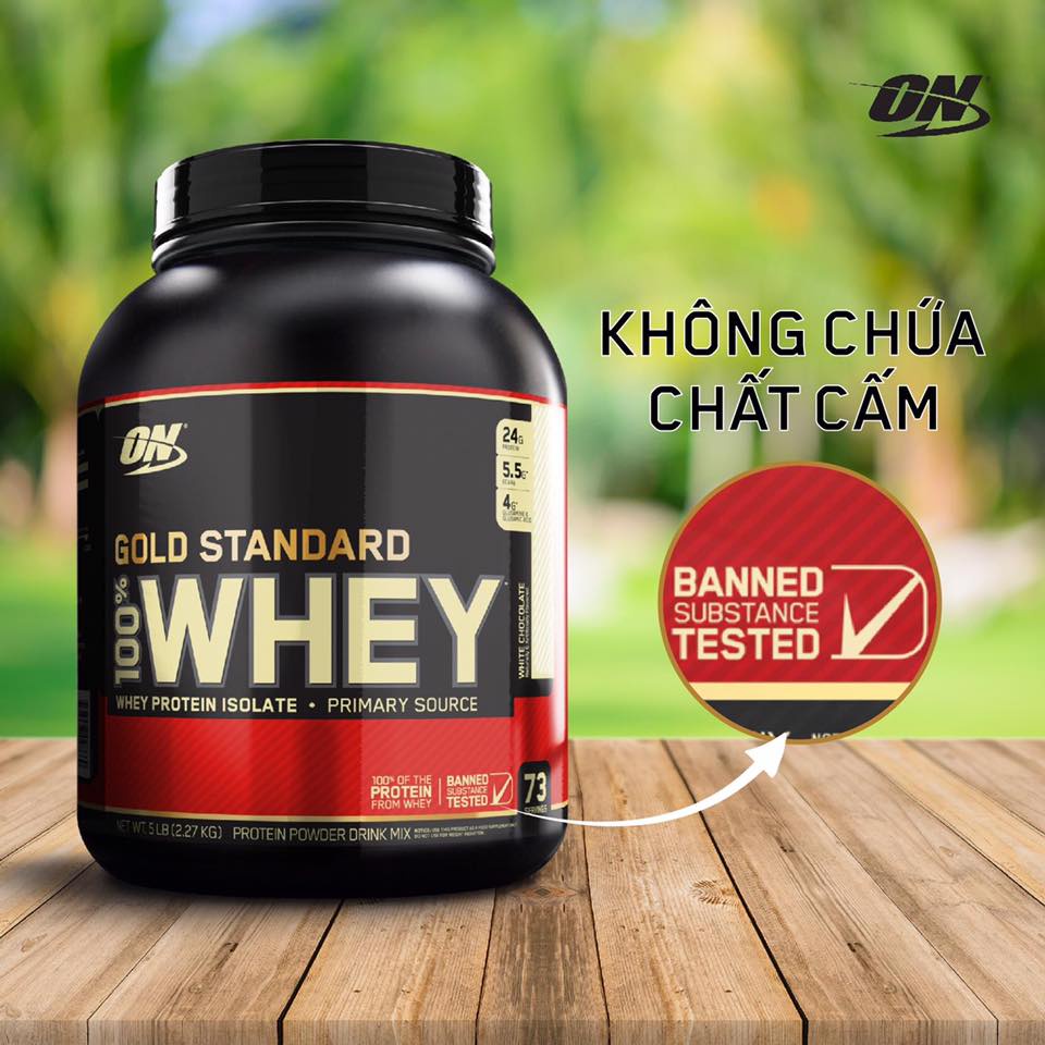 Sữa tăng cơ ON Gold Standard 100% Whey 2 Lbs (908 g)