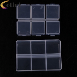 Hộp đựng thuốc mini 6 ngăn tiện lợi