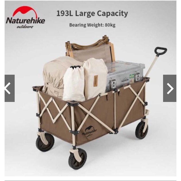 Xe kéo dã ngoại gấp gọn Glamping NatureHike NH20PJ005