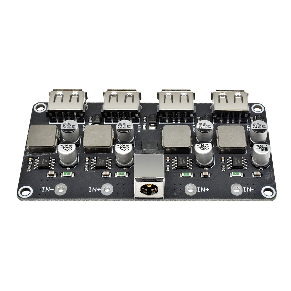 Mô đun hạ áp pcbfun Usb Qc3.0 Qc2.0 Dc-Dc 6-32V 9V 12V 24V sang 5V