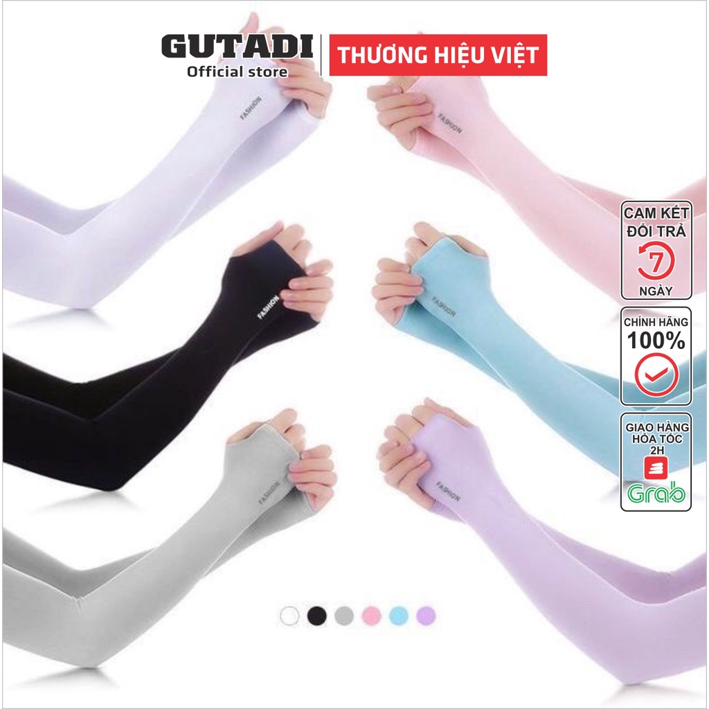 Ống tay bao găng tay chống nắng xỏ ngón chống tia UV dành cho nam và nữ LET SLIM- GUTADI