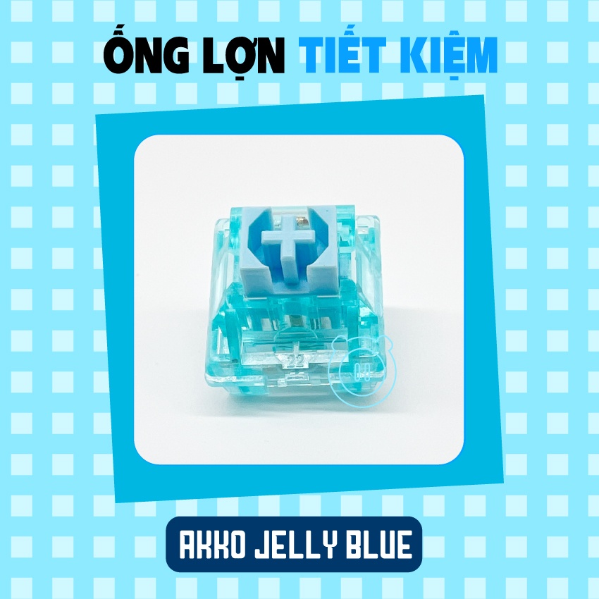 Akko Jelly Switch Lẻ (Black, White, Blue, Pink, Purple)