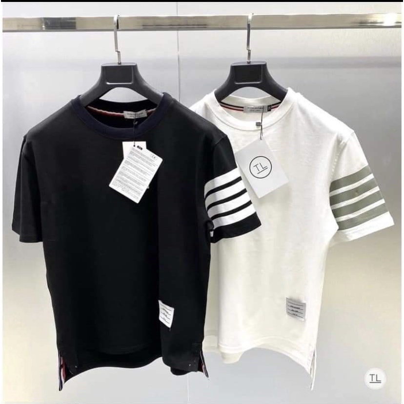 Áo phông thom nữ vạch tay viền ngang, Áo  polo nữ from rộng vạch tay kẻ sọc tay lỡ Chất Cotton Siêu Xinh | BigBuy360 - bigbuy360.vn