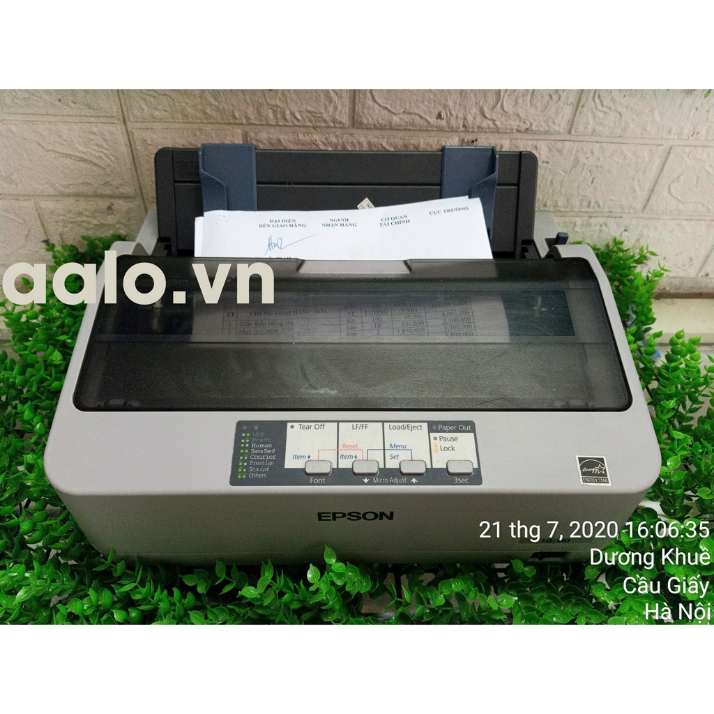 MÁY IN KIM EPSON LQ310 CHUYÊN DÙNG ĐỂ IN HÌNH XĂM ĐÃ QUA SỬ ĐỤNG - AALO.VN | WebRaoVat - webraovat.net.vn