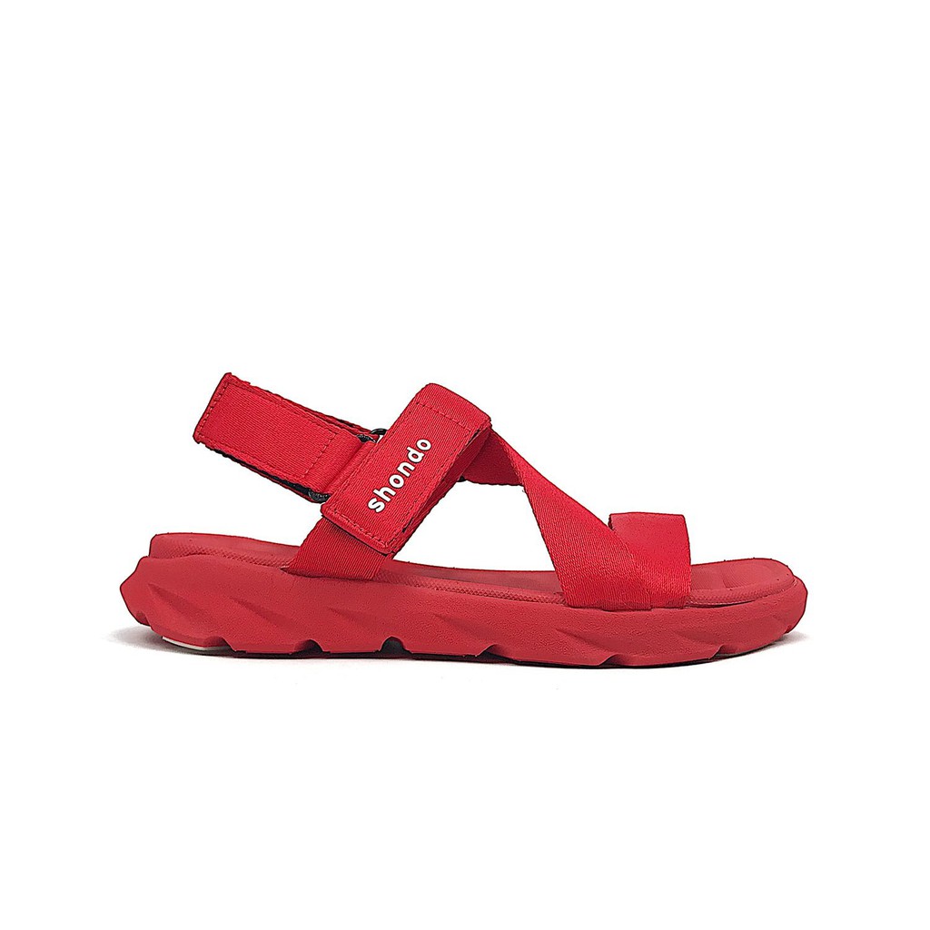 Giày Sandals SHONDO Màu Đỏ F6 Sport – F6S206