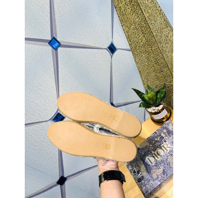 Giày Lười In Hoa Cổ Điển Mẫu Mới Dành Cho Nữ Size 34-42