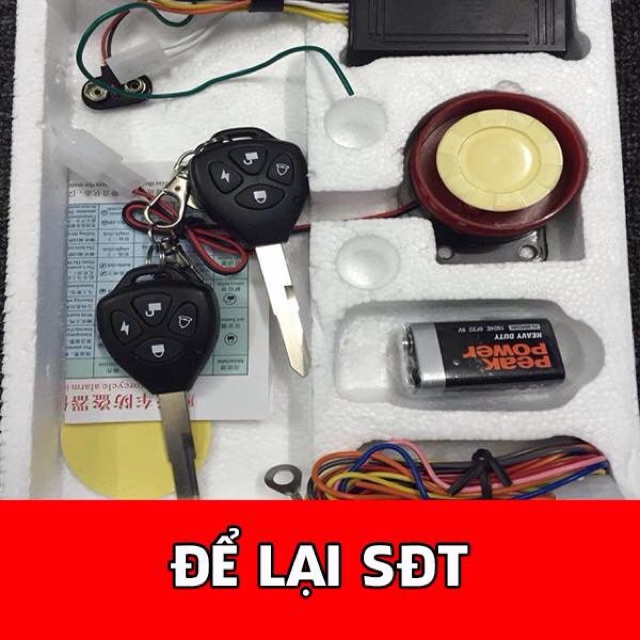 Bộ chống trộm toyota 4 chức năng