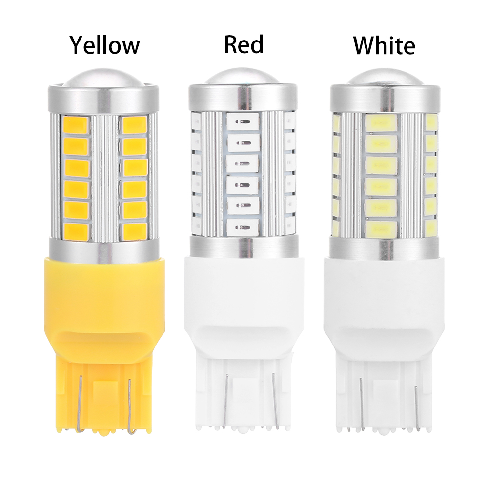 Đèn LED Phanh Xe Hơi 5730 33SMD T20 W21/5W 7443/ Nhiều Màu Sắc