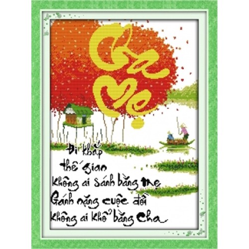 Tranh thêu cha mẹ 222217
