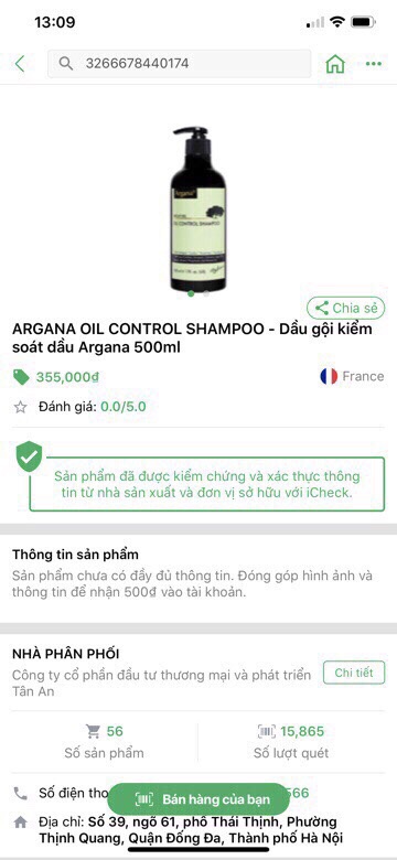 Cặp dầu gội dầu xả Argana Phục hồi tóc kiềm dầu– siêu mềm mượt|bộ dầu gội xả 500ml * 2