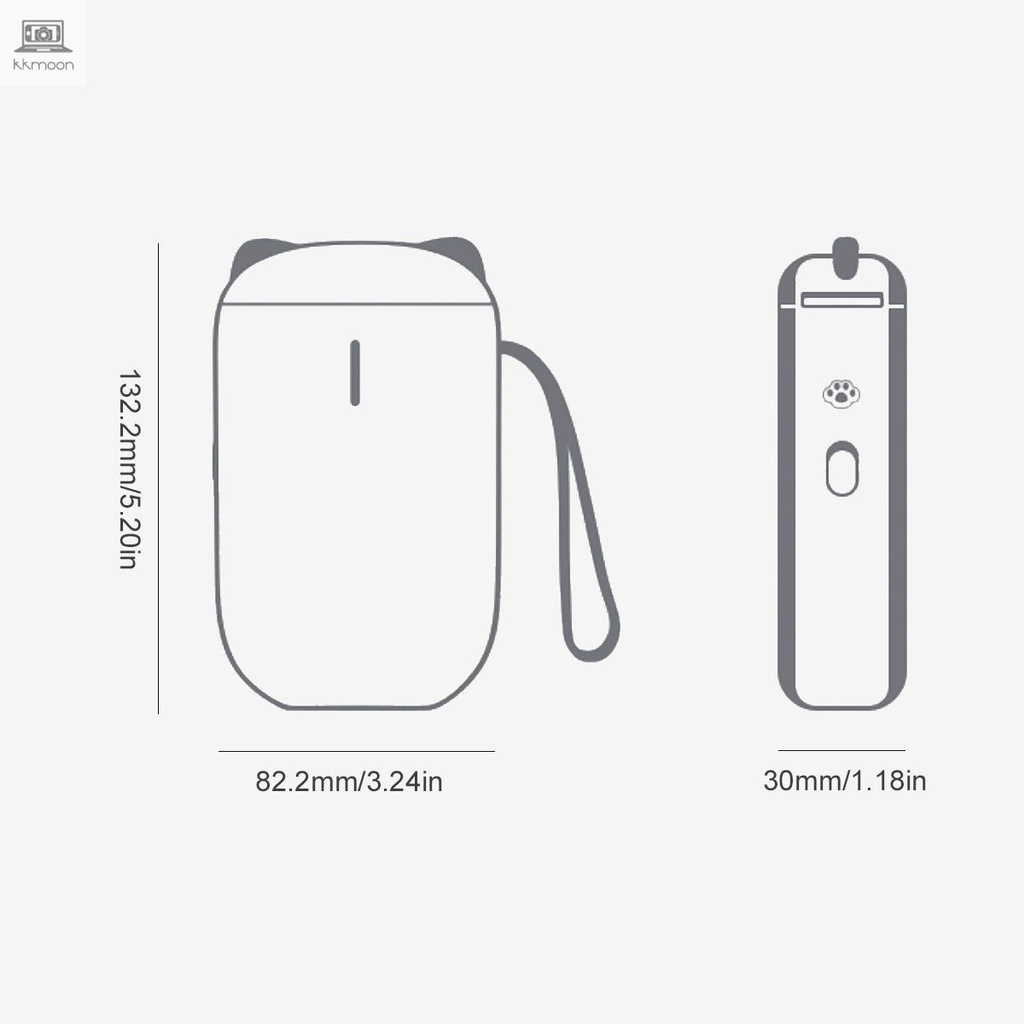Máy In Nhãn Điện Mini Kkmoon | BigBuy360 - bigbuy360.vn