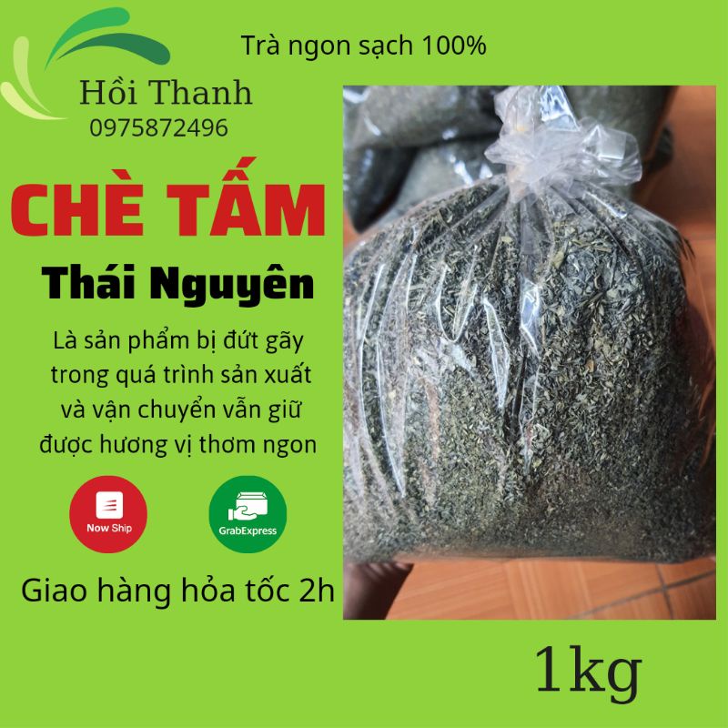 Chè tấm - Chè cám - Chè vụn (1KG) thích hợp làm trà chanh, trà đá. Ngon sạch 100%