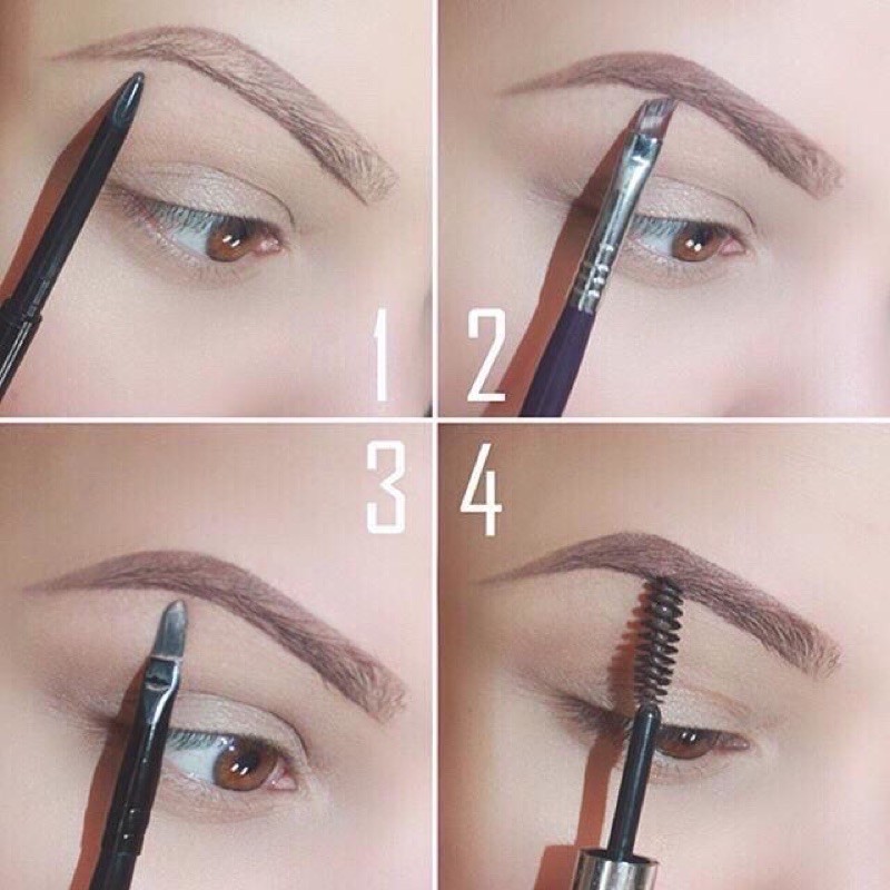 [CÓ SẴN]🐻Bút kẻ mày ANASTASIA BROW WIZ fullsize màu #Medium Brown🐻