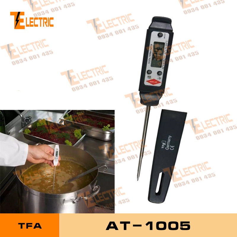 Bút Đo Nhiêt Độ  TFA AT - 1005, Thiết Bị Đo Nhiệt Độ 200 ĐỘ C TFA 1005