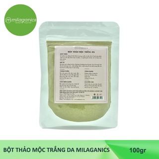 Bột thảo mộc trắng da Milaganics