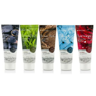 SỮA RỬA MẶT 3W CLINIC COLLAGEN,TRA XANH ,GẠO,HOA HỒNG ,THAN