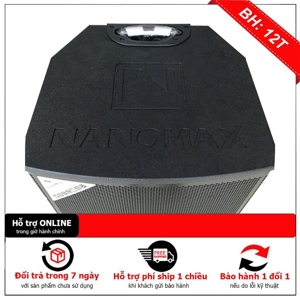 [ Giảm giá 10%] Loa kéo di động Nanomax 4 tấc SK-15B7 - hàng chất lượng