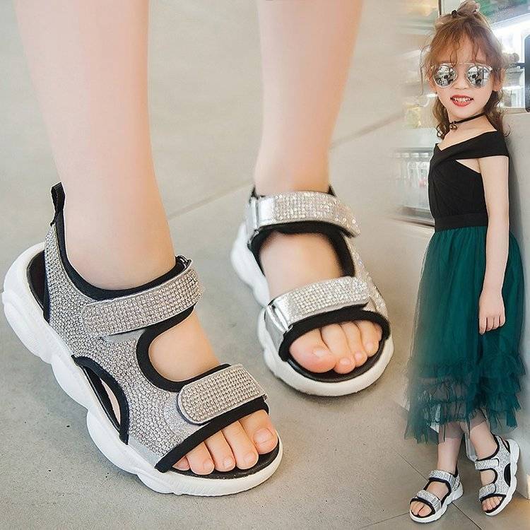 Cậu bé sandals cô gái mới giày học sinh giày thể thao hàn quốc dép mềm PAPAYA0006