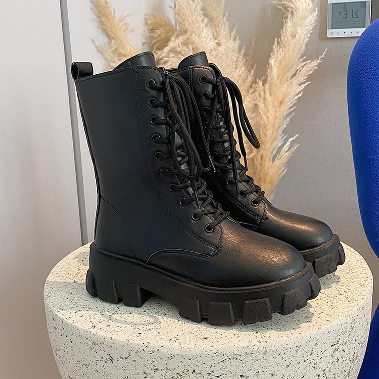 Giày bốt cổ cao mũi kiểu dáng thời trang cho nữ | BigBuy360 - bigbuy360.vn