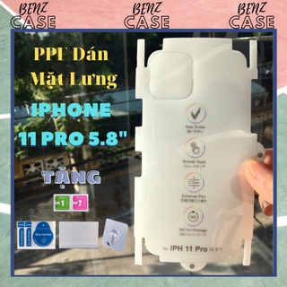 [IPHONE 11 PRO 5.8"]_Miếng dán PPF mặt lưng tự phục hồi vết xước, chống rơi bể, hiệu ứng ánh cầu vồng