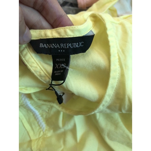 Áo vải XS Banana republic hàng mỹ có sẵn