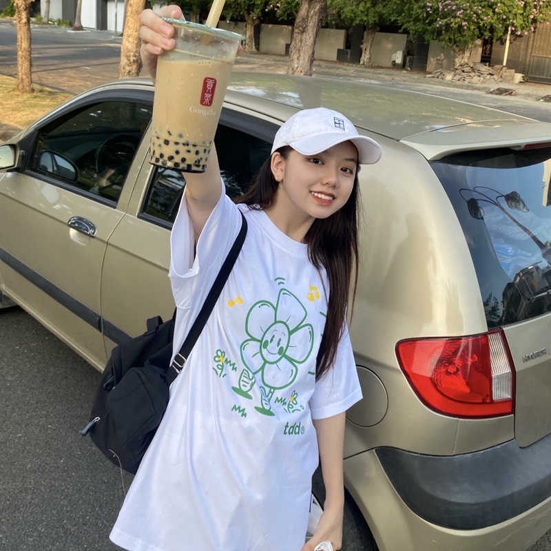 Áo thun TDD® FUNNIE FLOWER | BigBuy360 - bigbuy360.vn