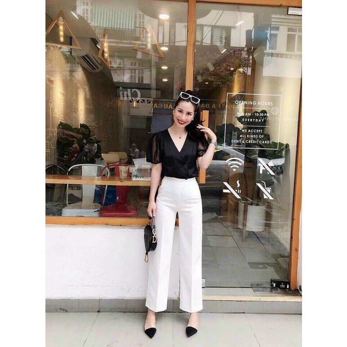 [FREESHIP - SIÊU PHẨM QUẦN CÔNG SỞ ĐỒNG GIÁ 99K] QUẦN SỚ ỐNG RỘNG CHẤT LIỆU TUYẾT MƯA XỊN SÒ, DỄ CHỊU KHI DIỆN ĐỒ