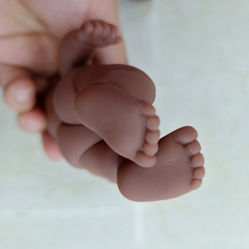 Búp Bê Nhựa Em Bé 12 cm Mắt 3D - Cute Baby Dolls 5 inch