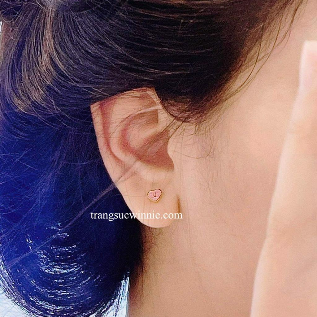 Hoa tai nữ titan Tim hồng