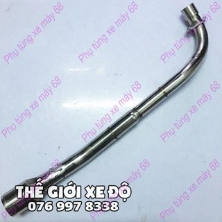 Cổ pô Sirius gắn bô nổ độ pô Sirius RC xăng cơ