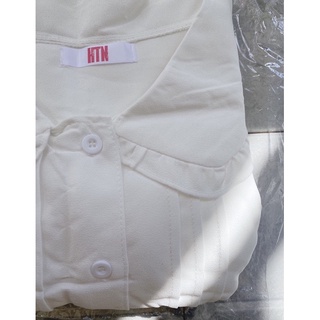 [Ảnh Thật][Hàng Sẵn] Váy Babydoll Trắng Cổ Sen Dài Basic Chụp Kỷ Yếu